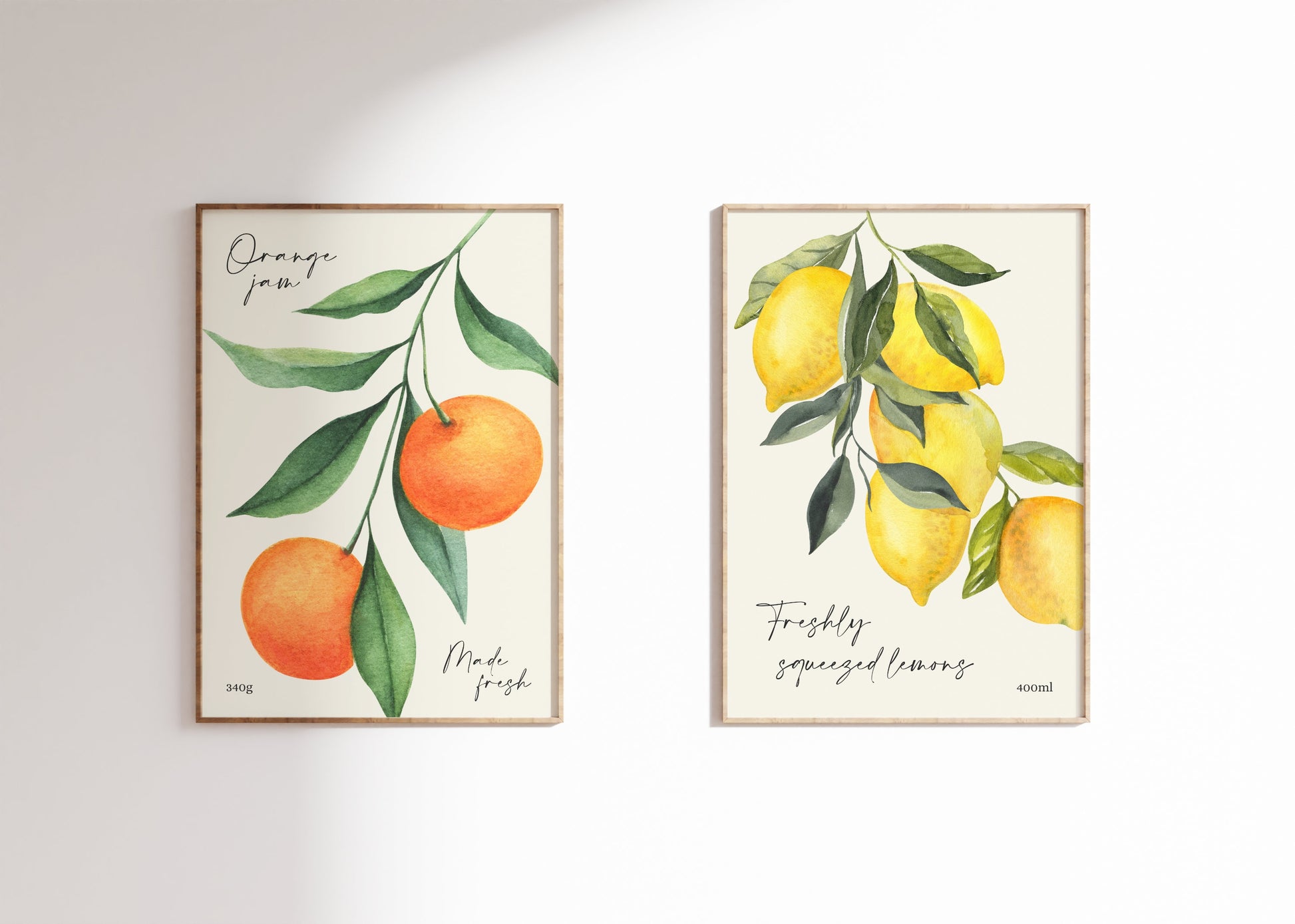 Fruit Print Set - BYHONEYSTUDIOS