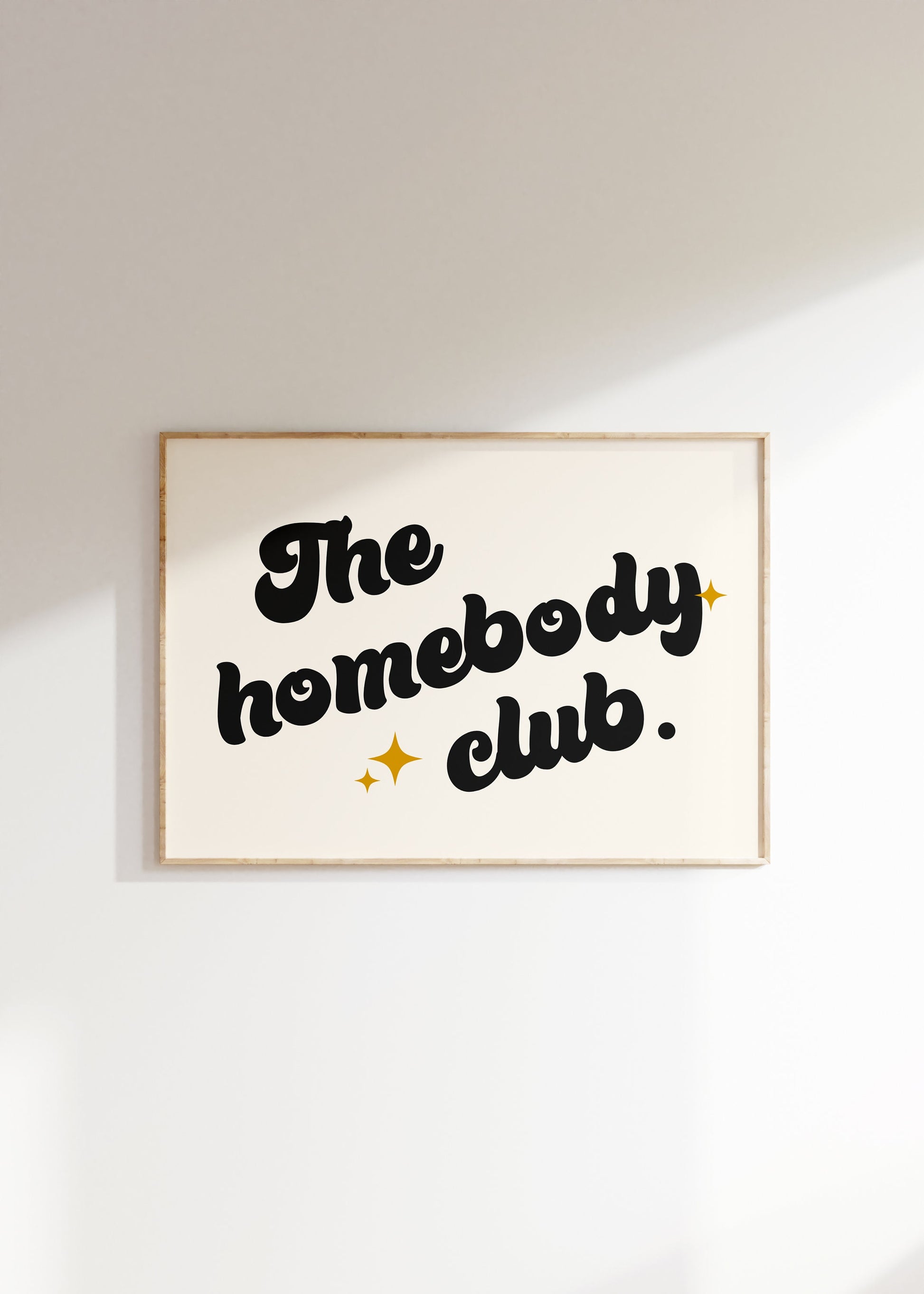 The Homebody Club Print - BYHONEYSTUDIOS