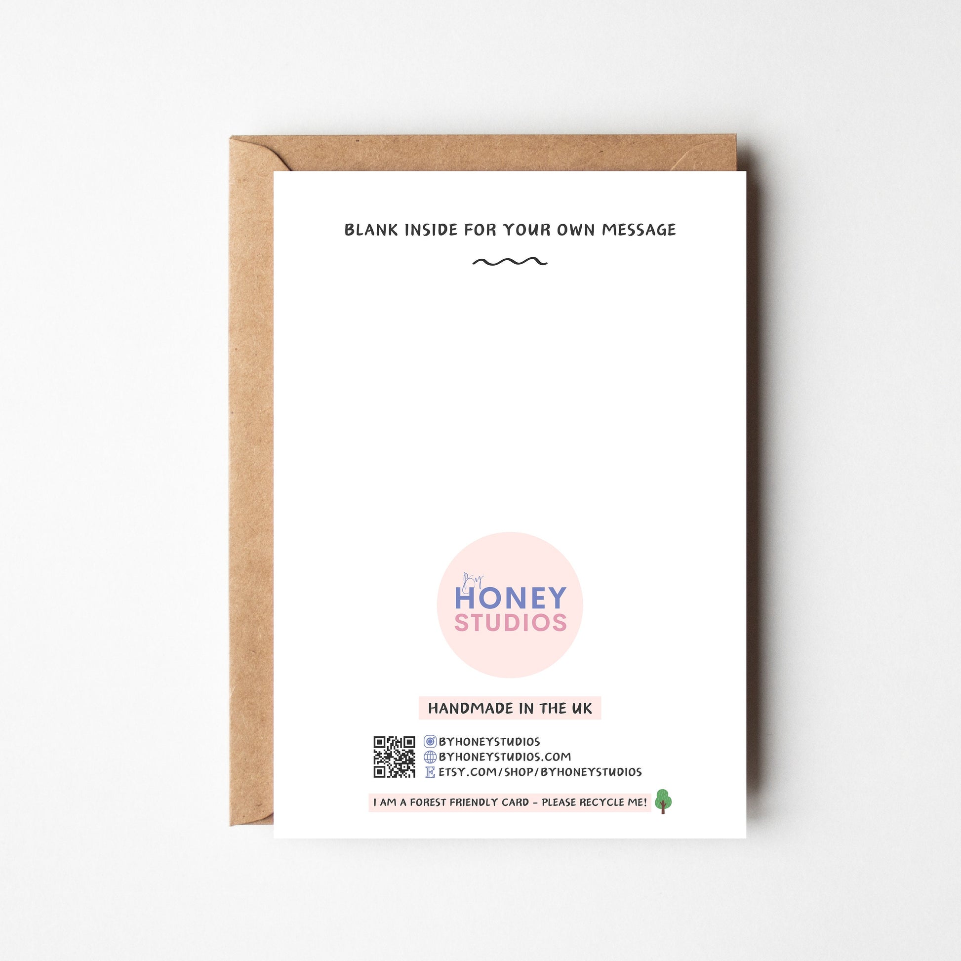 A6 Home Sweet Home Card - BYHONEYSTUDIOS