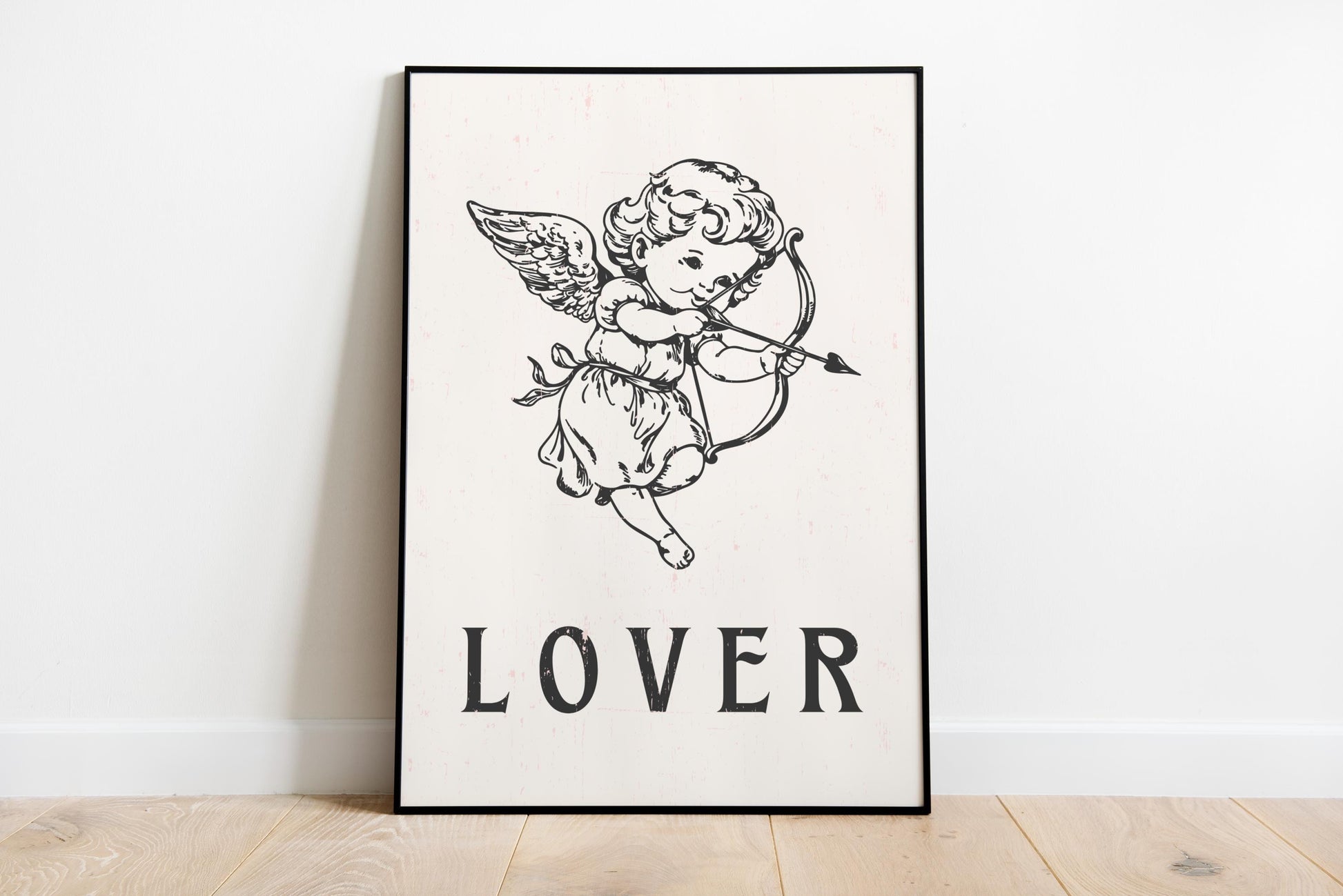 Lover Cherub Print - BYHONEYSTUDIOS