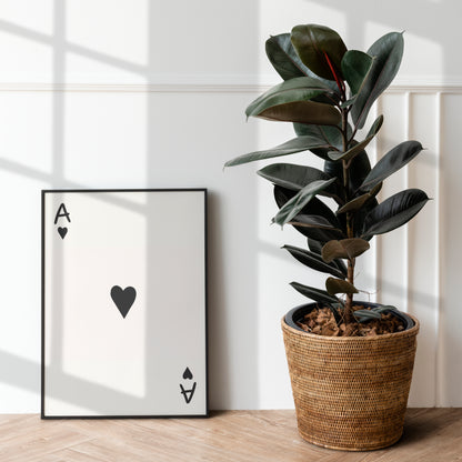 Playing Cards Print - BYHONEYSTUDIOS