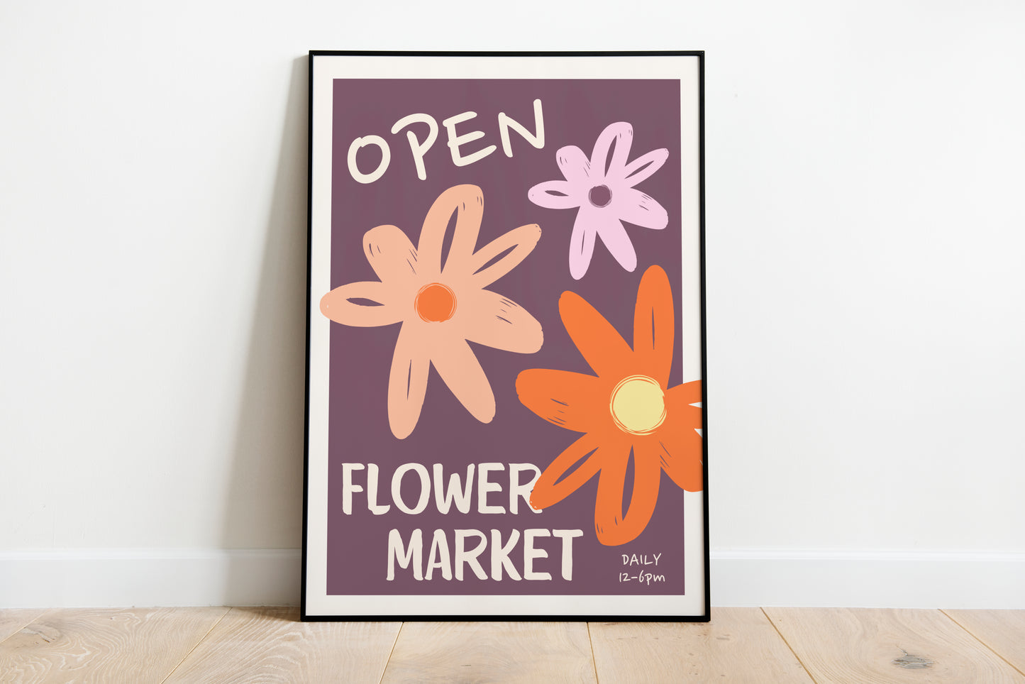 Flower Market Print - BYHONEYSTUDIOS