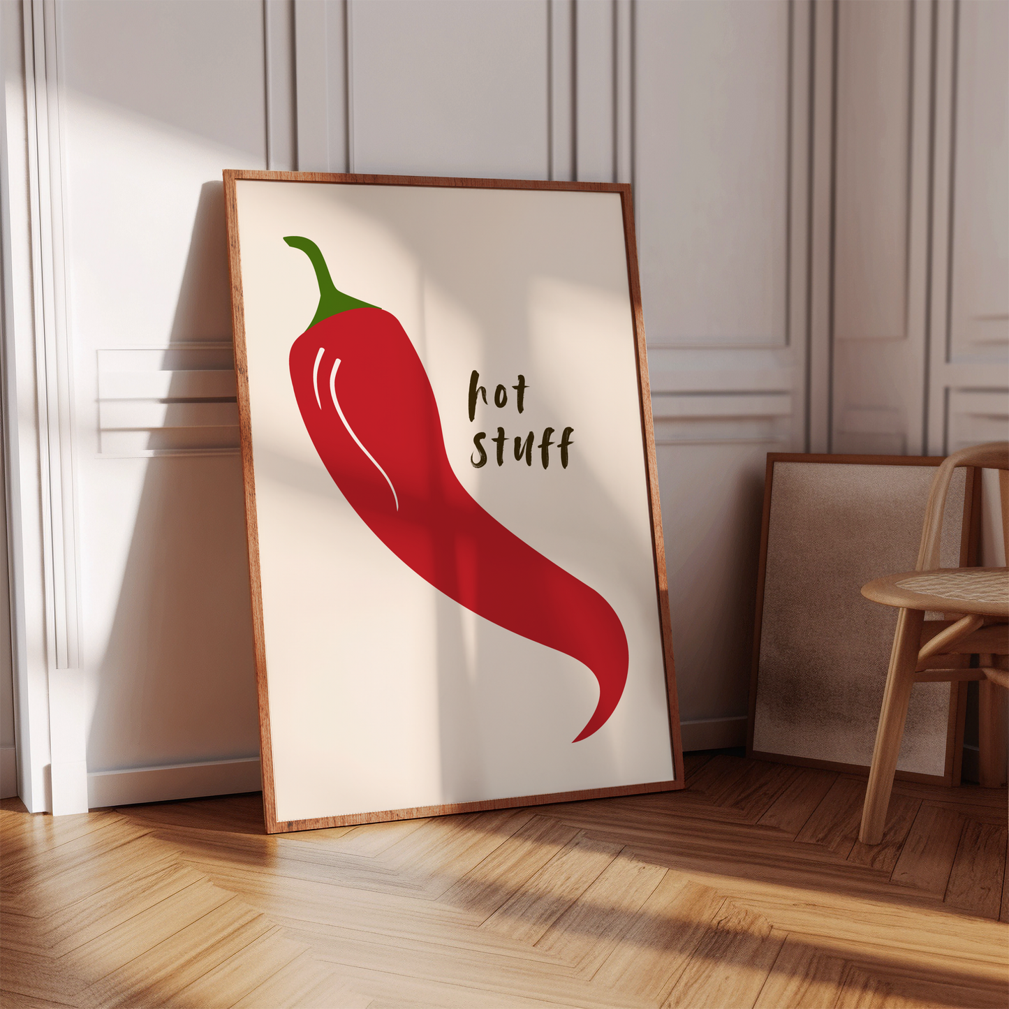 Hot Stuff Chilli Print