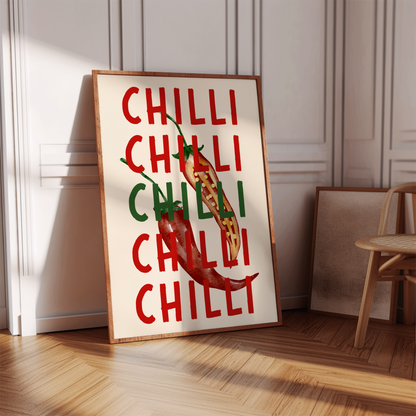 Chilli Repeat Print