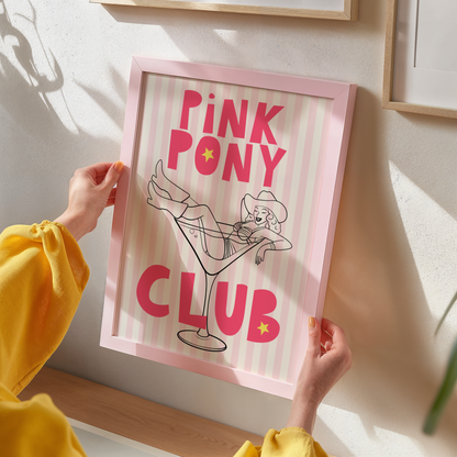 Pink Pony Club Print